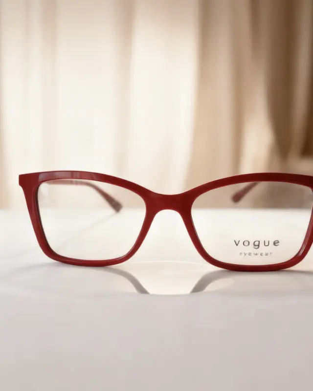 Montura graduada Vogue Eyewear en rojo
